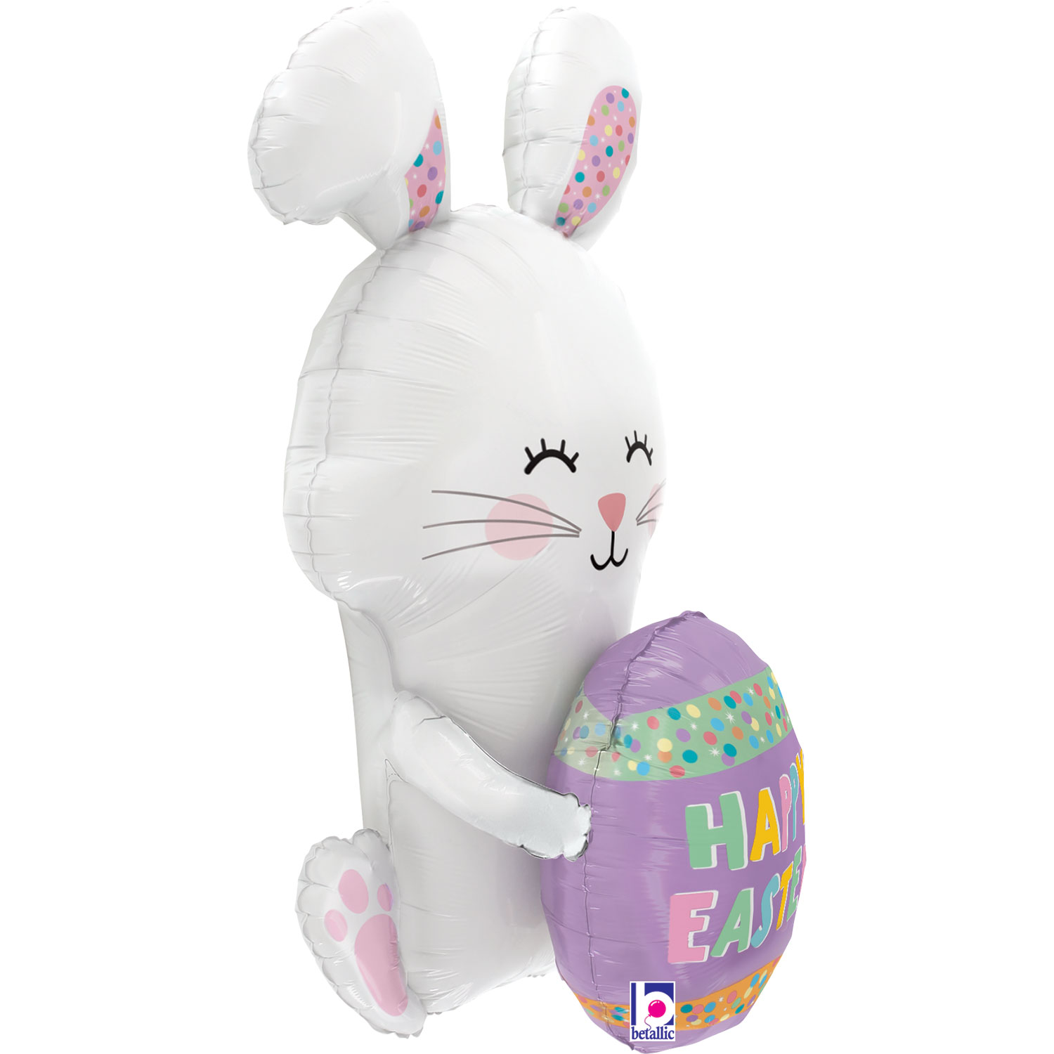 36" EASTER EGG BUNNY view 2