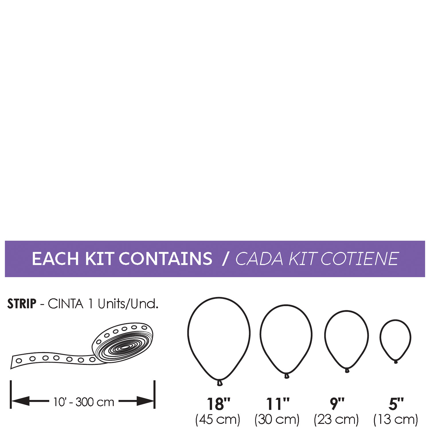 SWEET PASTEL BALLOON GARLAND KIT