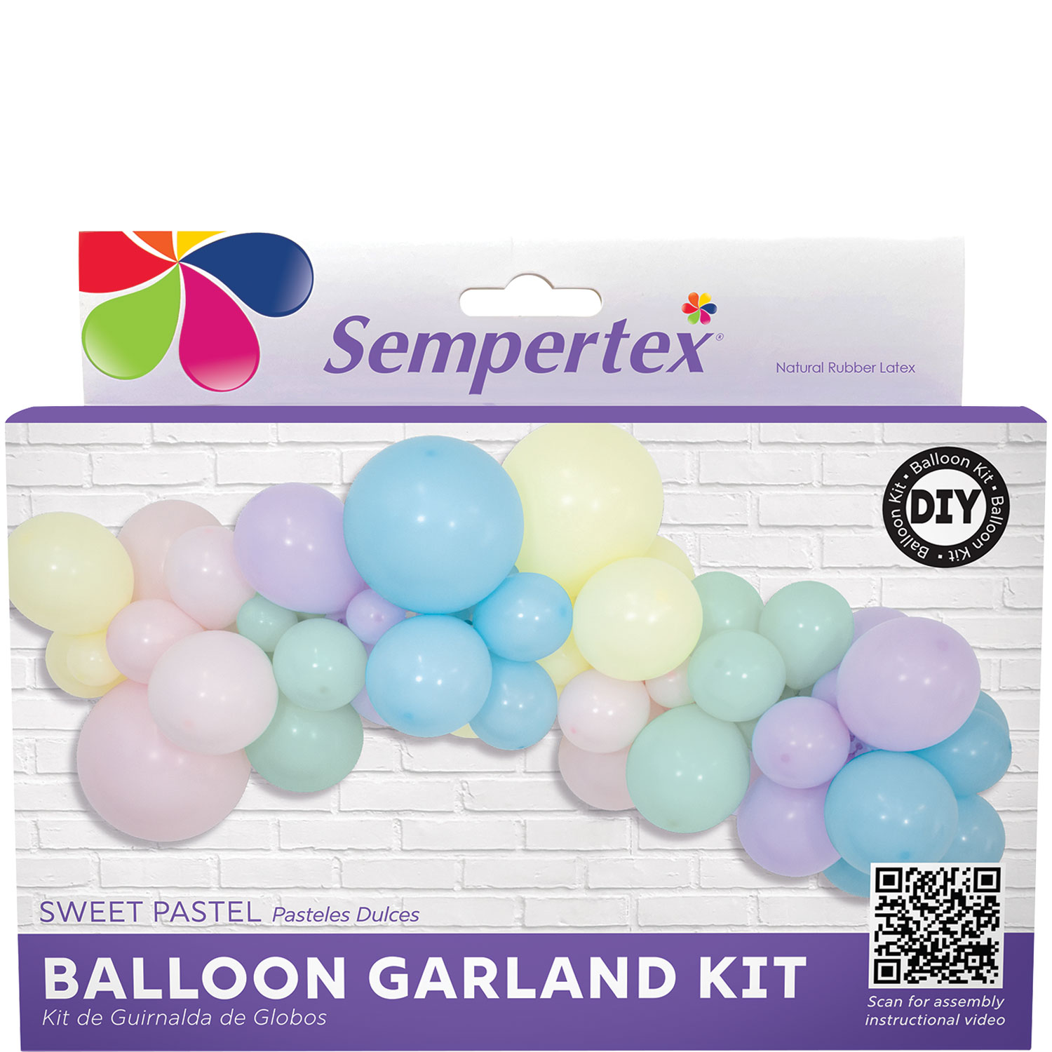 SWEET PASTEL BALLOON GARLAND KIT view 6