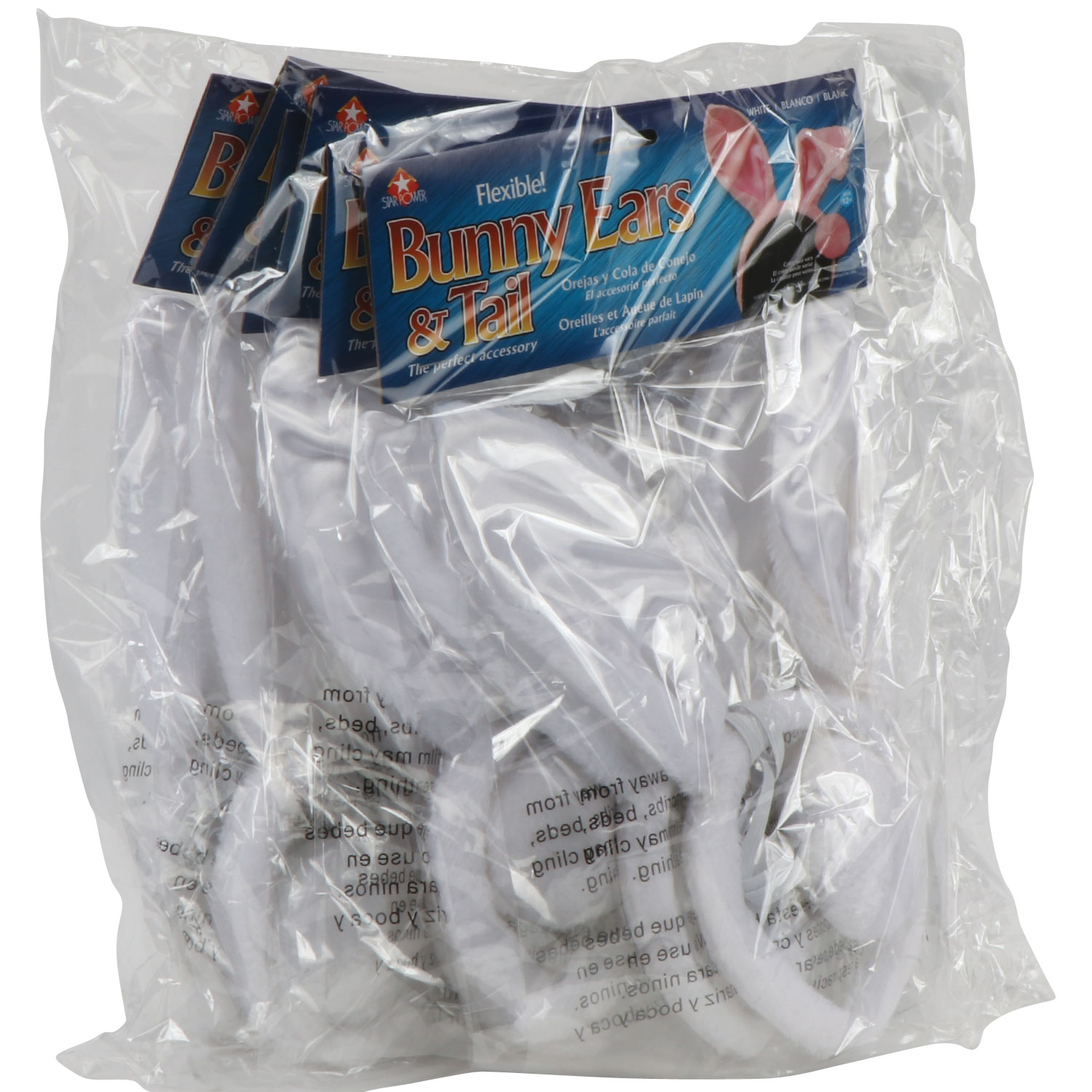 WHITE BUNNY EARS TAIL view 5