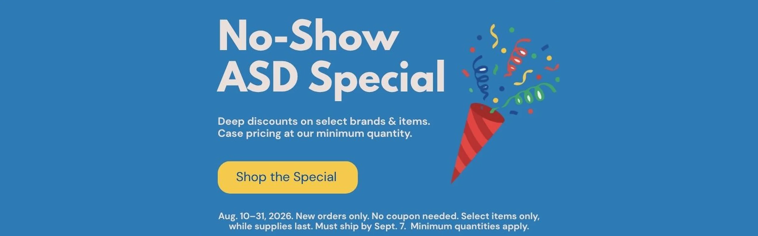 No-Show ASD Special