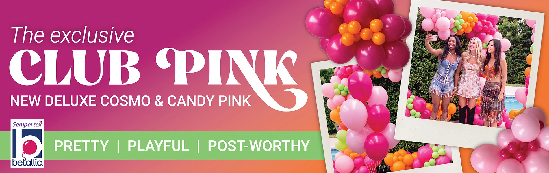 The exclusive Club Pink — New Deluxe Cosmo & Candy Pink