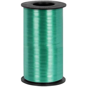EMERALD GREEN CURLING RIBBON CRIMPED