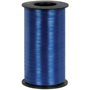 NAVY BLUE CURLING RIBBON CRIMPED