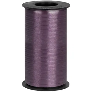 PLUM CURLING RIBBON CRIMPED