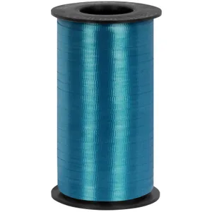 TEAL CURLING RIBBON CRIMPED