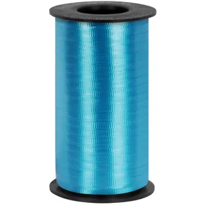 TURQUOISE CURLING RIBBON CRIMPED