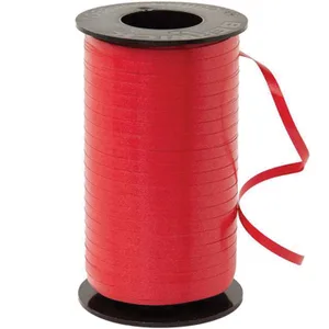 RED CURLING RIBBON SMOOTH