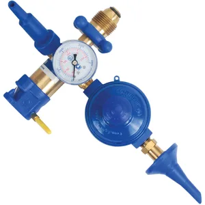 PRECISION PLUS INFLATOR/FOIL BALLOON REGULATOR WITH FLEX-TILT VALVE