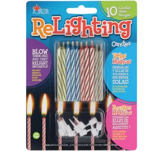 RELIGHTING BIRTHDAY CANDLES 