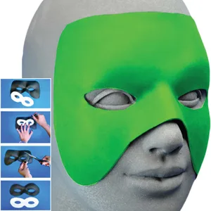 GREEN HERO MASK CUSTOMIZABLE