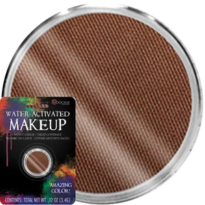BROWN WATER ACTIVATED MAKEUP .1OZ