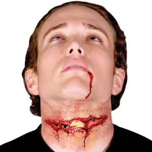 SLASHED TRACHEA LATEX APPLIANCE