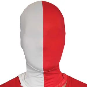 WHITE/RED MORPH MASK