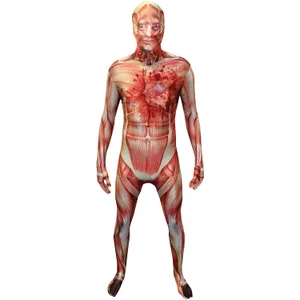 BEATING HEART MUSCLE ADULT MORPHSUIT MEDIUM