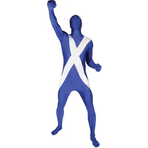 SCOTLAND FLAG ADULT MORPHSUIT XX-LARGE