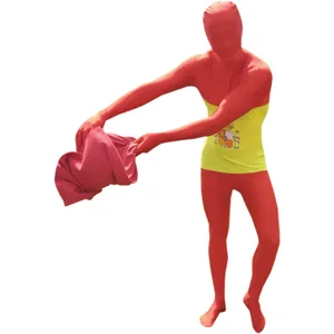 SPAIN FLAG ADULT MORPHSUIT LARGE