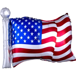AMERICAN FLAG SUPER SHAPE