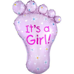 FOOT IT'S A GIRL SUPER SHAPE
