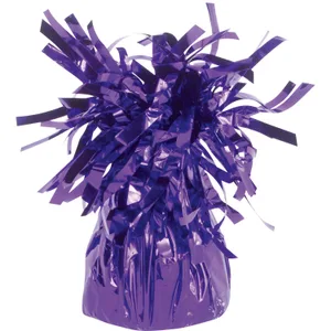 PURPLE FOIL BALLOON WEIGHT 5 OZ