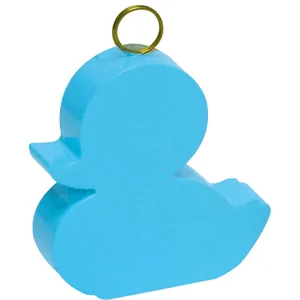 LIGHT BLUE DUCK PLASTIC WEIGHT
