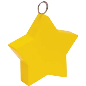 YELLOW STAR PLASTIC WEIGHT