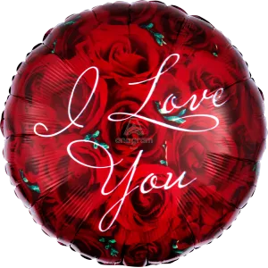 18" I LOVE YOU ROSES HX