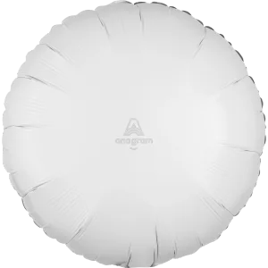 18" OPAQUE WHITE ROUND HX