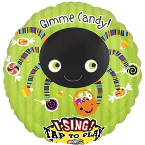 28" GIMME CANDY SPIDER SING-A-TUNE