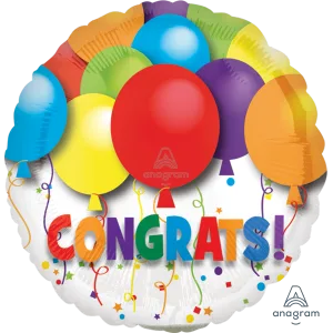 BOLD CONGRATULATIONS BALLOONS MICRO