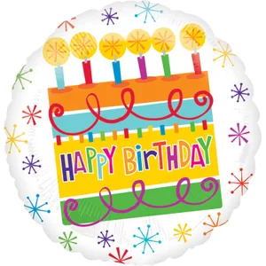 18" BIRTHDAY CAKE VLP HX