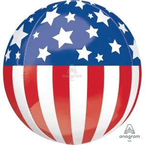 15" PATRIOTIC ORBZ