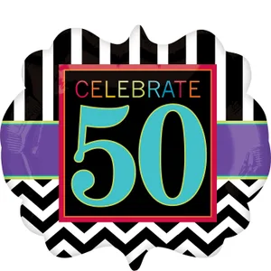 BIRTHDAY CELEBRATION 50 SUPER SHAPE