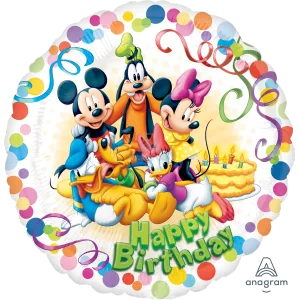 18" MICKEY & FRIENDS PARTY HX