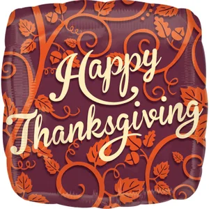 18" THANKSGIVING VINES HX