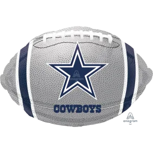 DALLAS COWBOYS TEAM COLORS FOOTBALL JUNIOR SHAPE