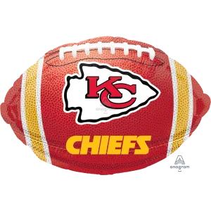 KANSAS CITY CHIEFS TEAM COLORS FOOTBALL JUNIOR SHAPE