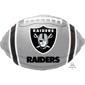 LAS VEGAS RAIDERS TEAM COLORS FOOTBALL JUNIOR SHAPE
