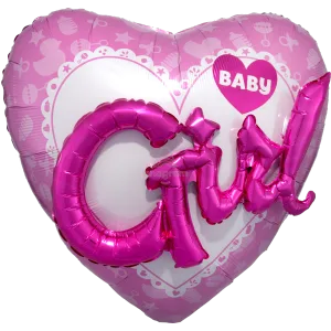 CELEBRATE BABY GIRL MULTI-BALLOON