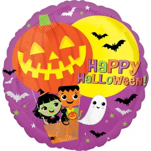 18" HALLOWEEN HOT AIR BALLOON HX