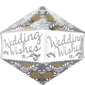 17" WEDDING CONGRATULATIONS ANGLEZ