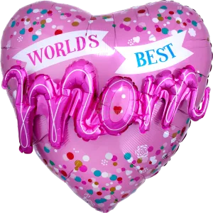 WORLD'S BEST M-O-M MULTI-BALLOON
