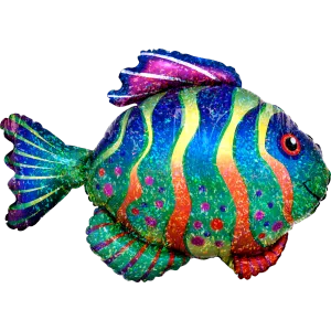 COLORFUL FISH HOLOGRAPHIC SUPER SHAPE