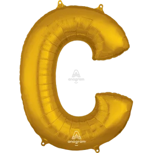 34" LETTER C GOLD