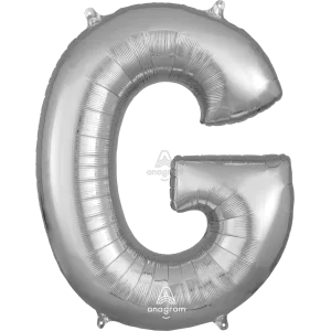 34" LETTER G SILVER