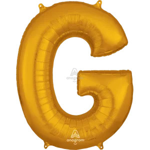 34" LETTER G GOLD