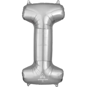 34" LETTER I SILVER