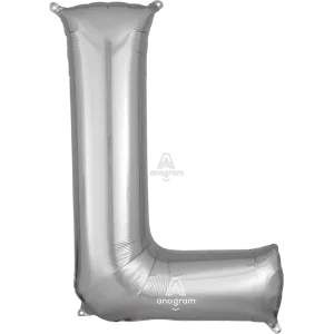 34" LETTER L SILVER