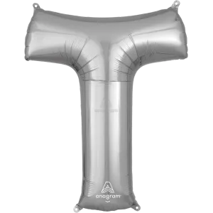 34" LETTER T SILVER