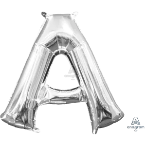 16" LETTER A SILVER
